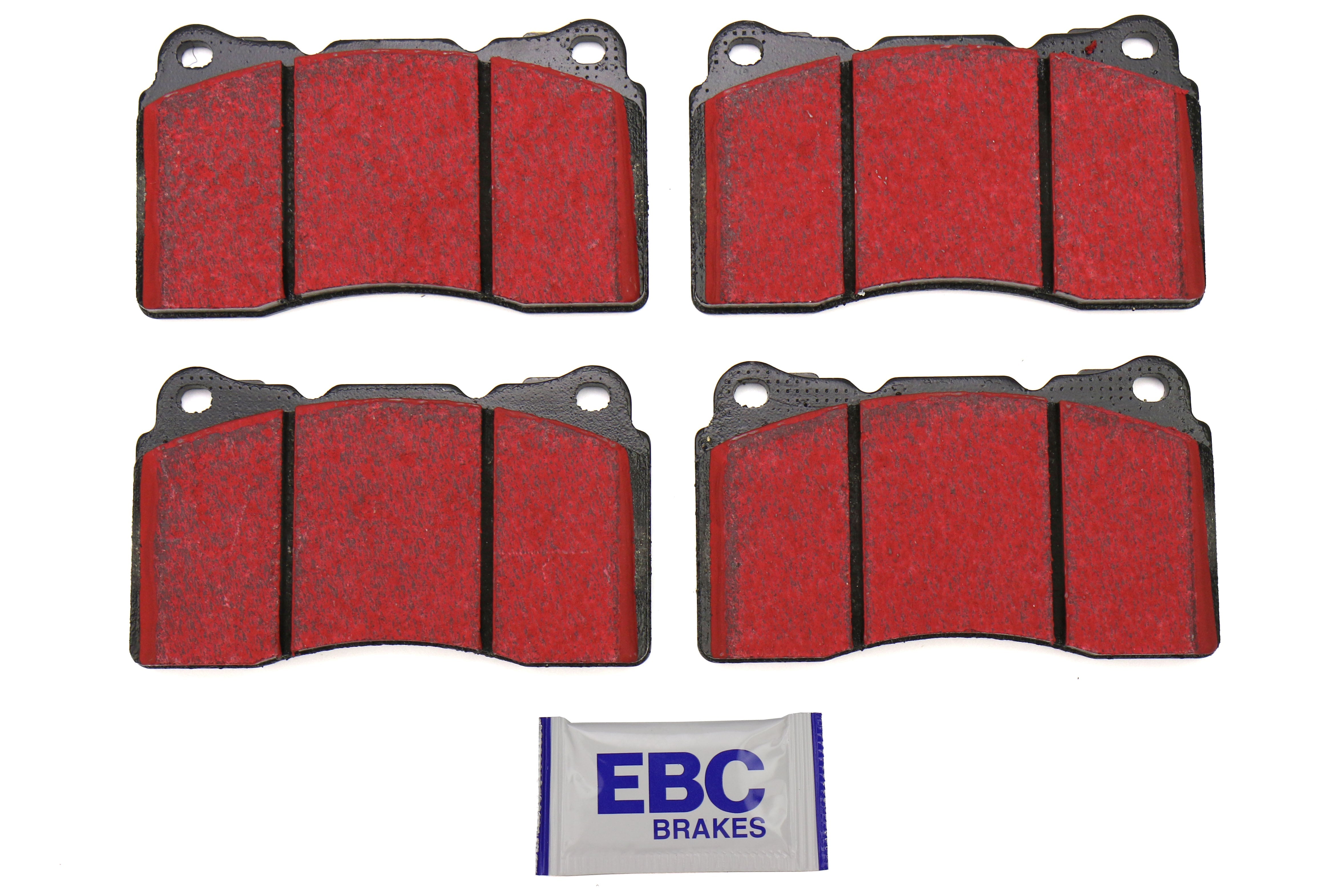 EBC Brakes Ultimax OEM Replacement Front Brake Pads - 2004-2017 Subaru STI / Mitsubishi Evo / OEM Brembo Applications